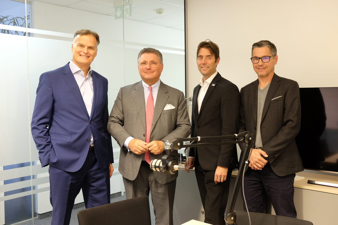 Karl-Heinz Strauss, CEO der Porr, und Thomas Hoppe, Präsident des Verbands der Ziviltechnikerinnen und Ziviltechniker (VZI) trafen sich zum Streitgespräch. Das Thema: BIM.