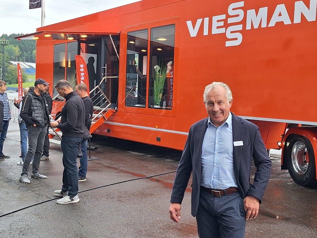 Der Heizungshersteller Viessmann tourt mit einem Truck durch Österreich. In der Steiermark gab es einen Boxenstopp an einer besonderen Location: dem Red Bull Ring in Spielberg.