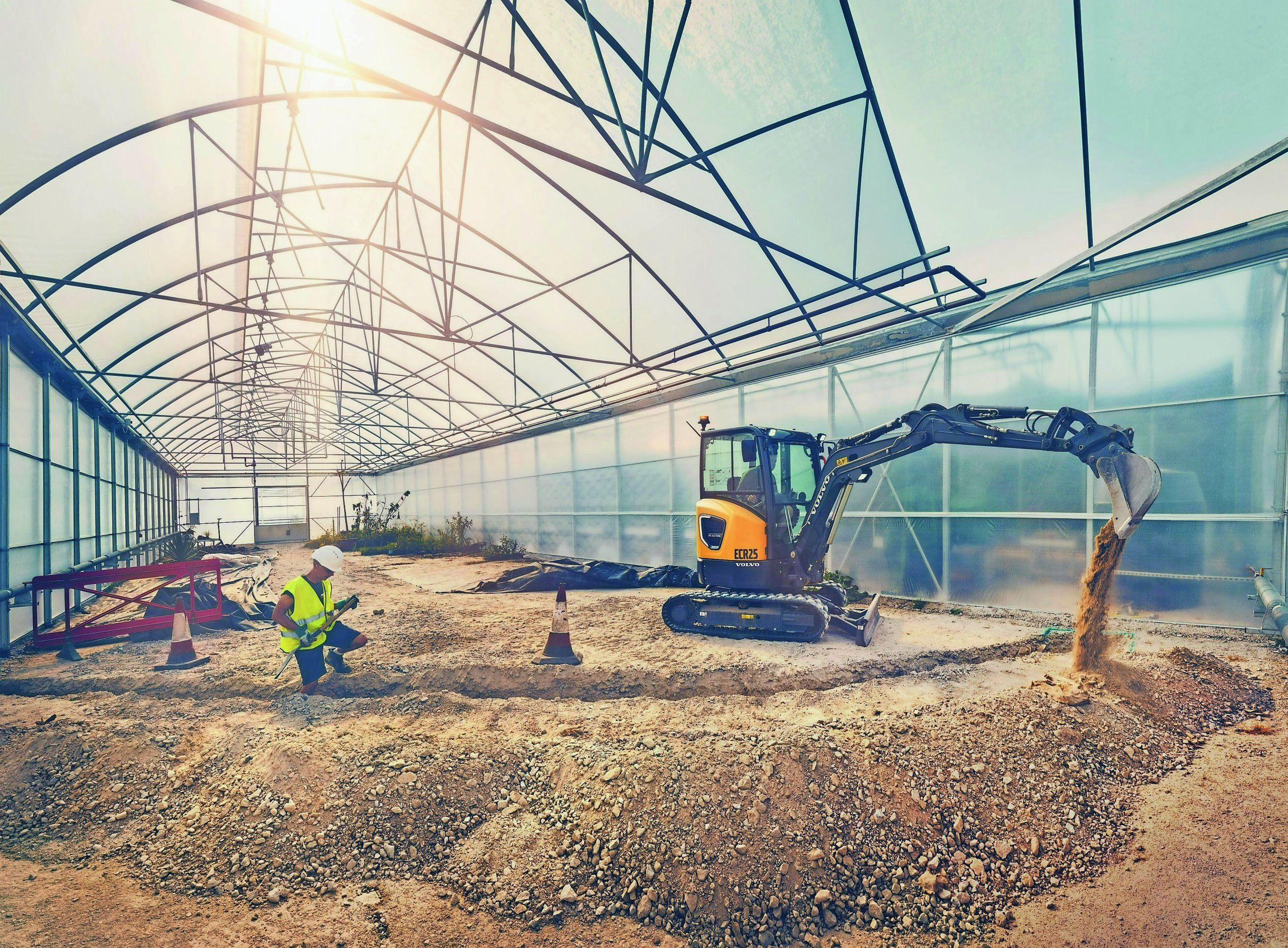 Umfangreiche Sensorik für kompakte Arbeitstiere