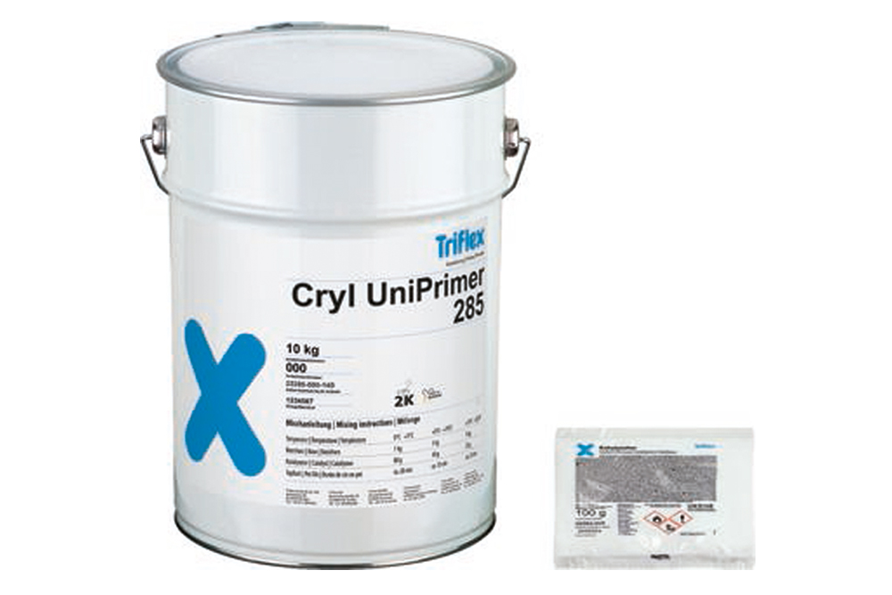 Aus 2-fach wird einfach!Mehr Effizienz dank Triflex Cryl UniPrimer 285
